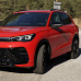 Volkswagen LB3B (B3B, D3) JOHANNISBEERROT / PERSIMMON RED PRL. реставраційний флакон з пензликом ADI UPP - 20мл