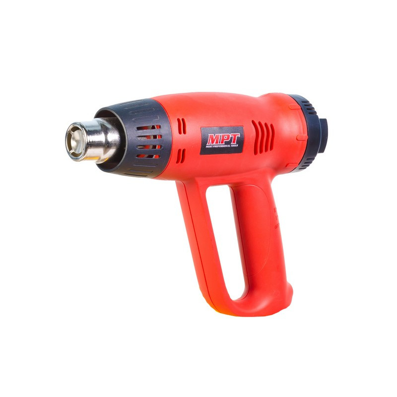 Фен промисловий MPT PROFI 2000 Вт 60-630 °C 300-500 л/хв насадки 2 шт MHG2005V Фен промисловий MPT PROFI 2000 Вт 60-630 °C 300-500 л/хв насадки 2 шт MHG2005V