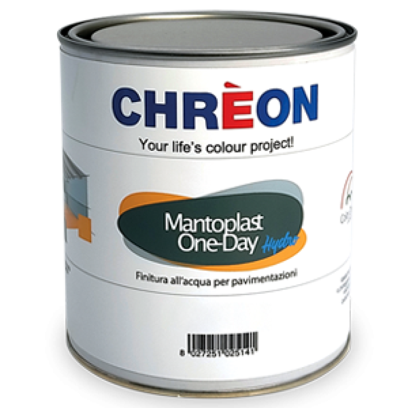 Емаль для підлоги Chreon Mantoplast Hydro One Day B.MED. Satinato Емаль для підлоги Chreon Mantoplast Hydro One Day B.MED. Satinato