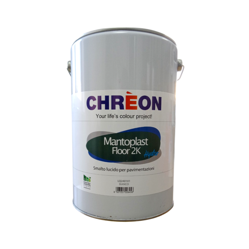Фінішне покриття для підлоги Chreon Mantoplast Floor Hydro 2K Bianco Фінішне покриття для підлоги Chreon Mantoplast Floor Hydro 2K Bianco