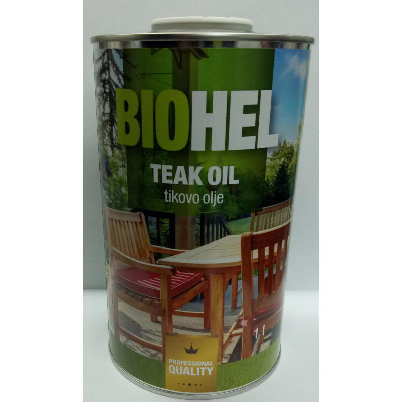 Тікове масло BIOHEL 1L