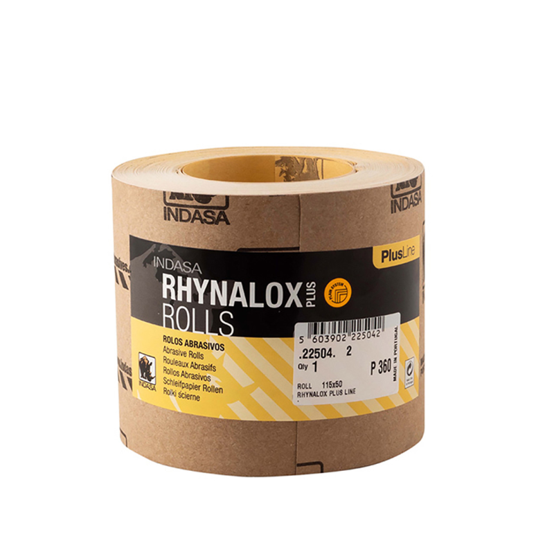Наждачний папір на латексній основі Indasa Rhynalox PLUS LINE 115мм*50м - P100 Наждачний папір на латексній основі Indasa Rhynalox PLUS LINE 115мм*50м - P100