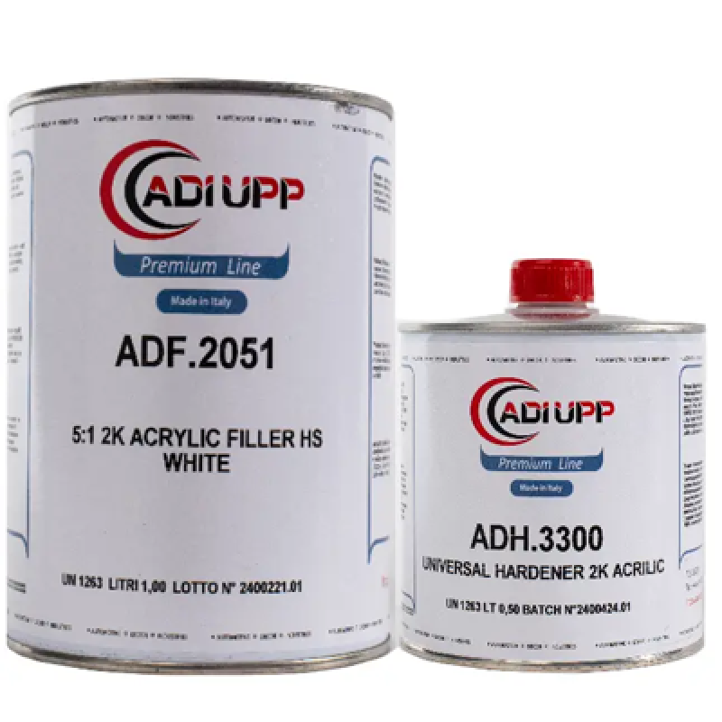 Білий акриловий ґрунт-наповнювач ADI UPP Acryl Filler HS 5+1 2051. Комплект - 1.2л. Білий акриловий ґрунт-наповнювач ADI UPP Acryl Filler HS 5+1 2051. Комплект - 1.2л.