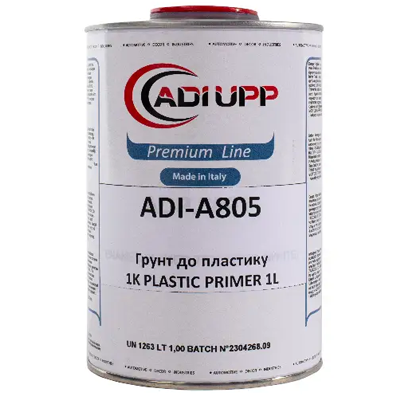 Грунт по пластику ADI UPP 1K PLASTIC PRIMER - 1л