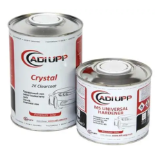 Універсальний швидковисихаючий лак Adi Upp Crystal MS - комплект 1.35л.