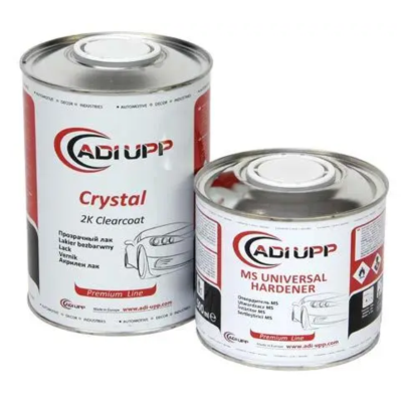 Універсальний швидковисихаючий лак Adi Upp Crystal MS - комплект 1.35л. Універсальний швидковисихаючий лак Adi Upp Crystal MS - комплект 1.35л.