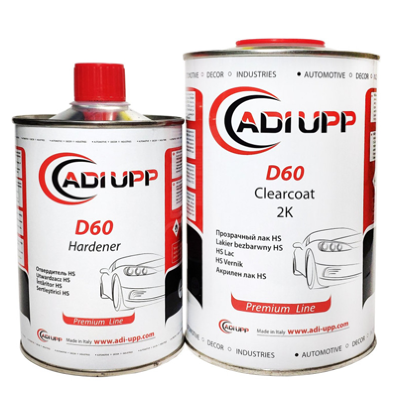 Лак з УФ-фільтрами ADI UPP D60HS EASY - комплект 1.5л Лак з УФ-фільтрами ADI UPP D60HS EASY - комплект 1.5л