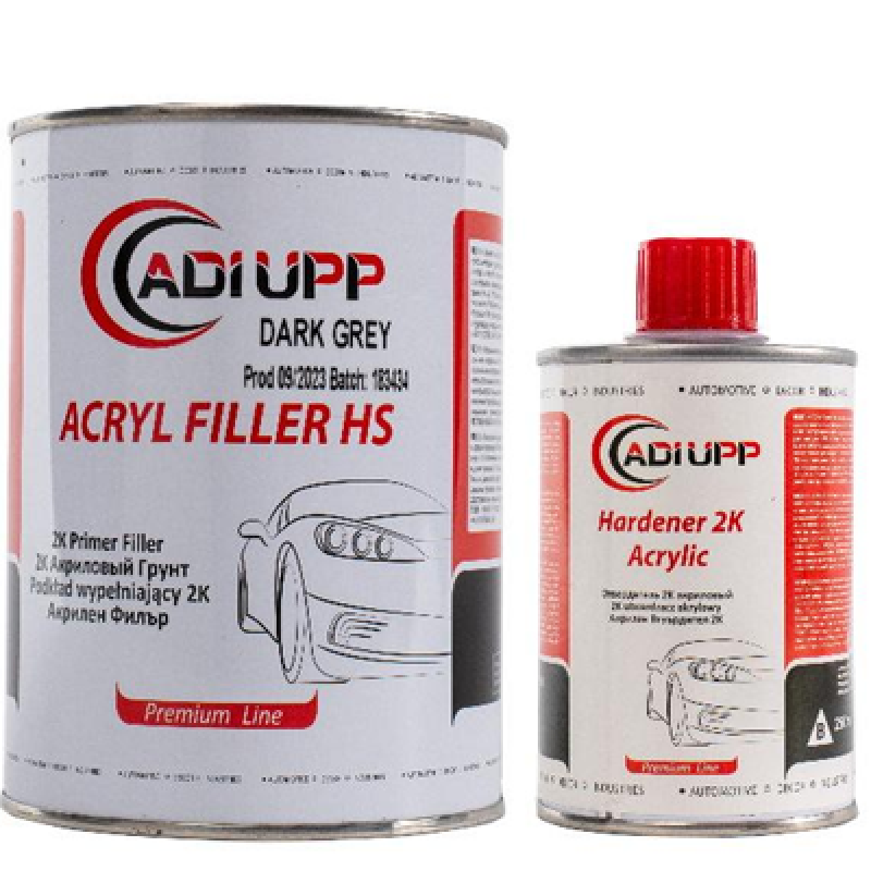 Антикорозійний грунт-наповнювач ADI UPP ACRYL FILLER HS 4+1 - комплект 1.25л
