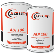 Швидковисихний прозорий лак ADI UPP ADI100 — комплект 2 л. 1500