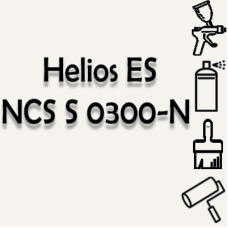 NCS S 0300-N глянцева 1К швидкосохнуча антикорозійна емаль Helios ES - 1л