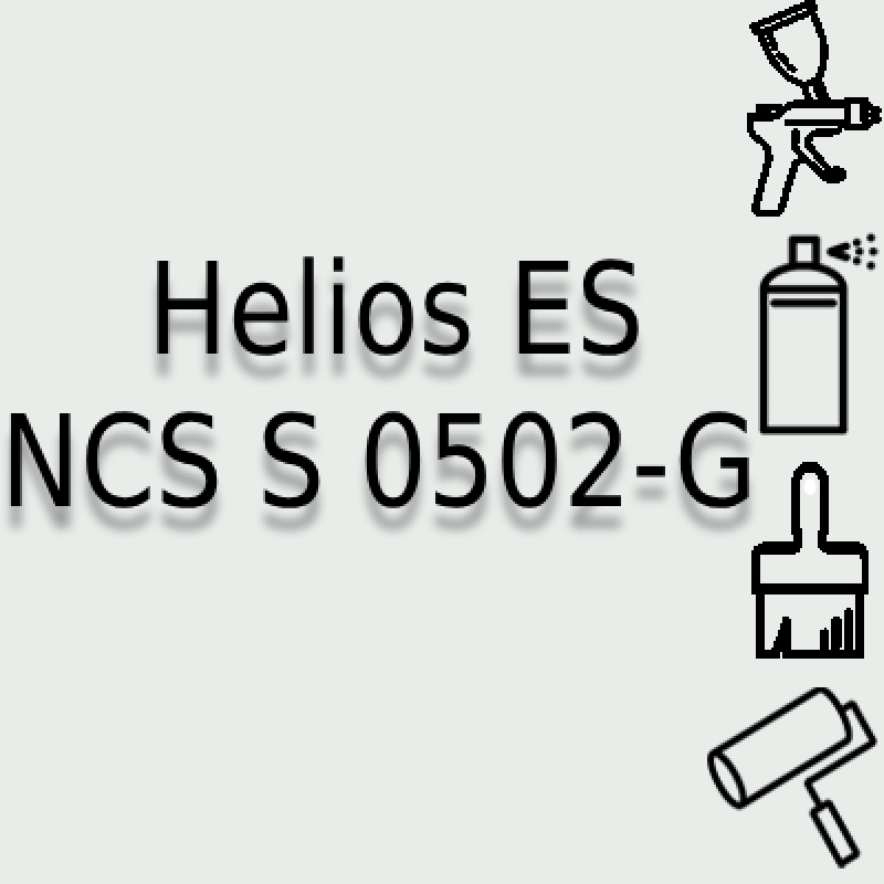 NCS S 0502-G глянцева 1К швидкосохнуча антикорозійна емаль Helios ES - 1л NCS S 0502-G глянцева 1К швидкосохнуча антикорозійна емаль Helios ES - 1л
