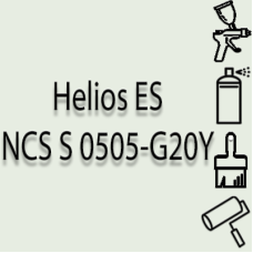 NCS S 0505-G20Y глянцева 1К швидкосохнуча антикорозійна емаль Helios ES - 1л