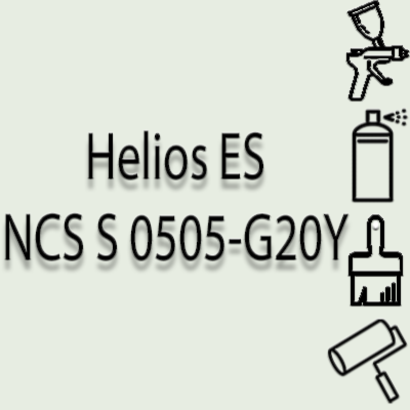 NCS S 0505-G20Y глянцева 1К швидкосохнуча антикорозійна емаль Helios ES - 1л NCS S 0505-G20Y глянцева 1К швидкосохнуча антикорозійна емаль Helios ES - 1л