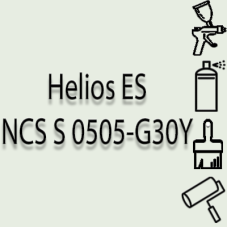 NCS S 0505-G30Y глянцева 1К швидкосохнуча антикорозійна емаль Helios ES - 1л