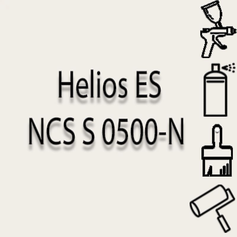 NCS S 0500-N глянцева 1К швидкосохнуча антикорозійна емаль Helios ES - 1л NCS S 0500-N глянцева 1К швидкосохнуча антикорозійна емаль Helios ES - 1л