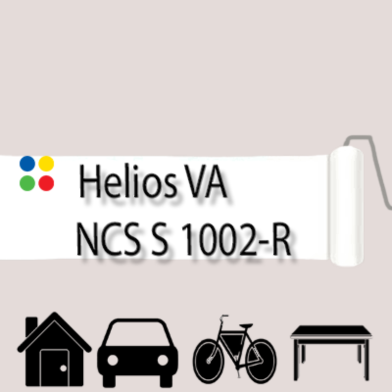 NCS S 1002-R антикорозійна глянцева грунт-емаль (вініл-акрилова) HELIOS VA - 1л