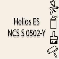 NCS S 0502-Y глянцева 1К швидкосохнуча антикорозійна емаль Helios ES - 1л