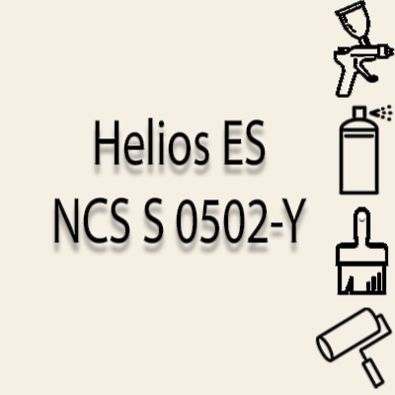 NCS S 0502-Y глянцева 1К швидкосохнуча антикорозійна емаль Helios ES - 1л NCS S 0502-Y глянцева 1К швидкосохнуча антикорозійна емаль Helios ES - 1л