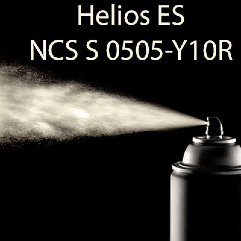 NCS S 0505-Y10R аерозольна глянцева 1К швидкосохнуча антикорозійна емаль Helios ES - 400мл NCS S 0505-Y10R аерозольна глянцева 1К швидкосохнуча антикорозійна емаль Helios ES - 400мл