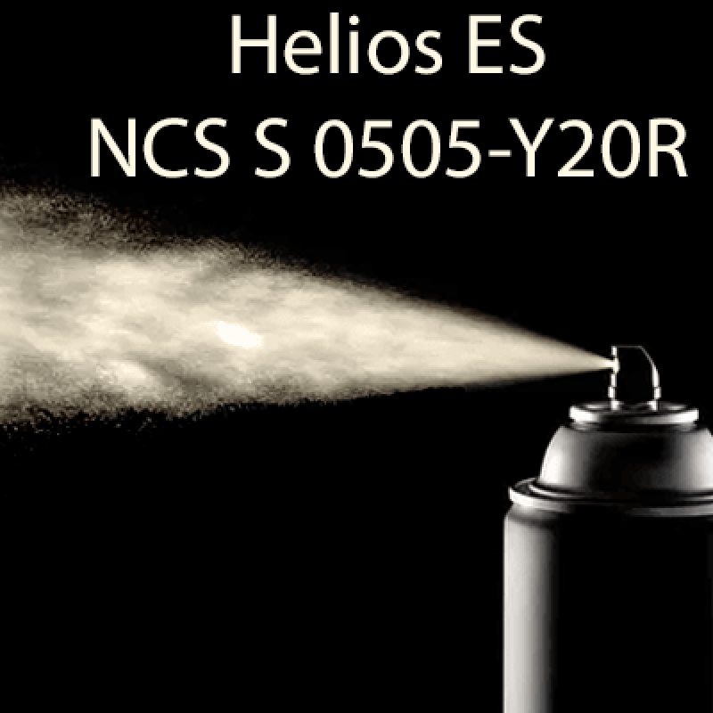 NCS S 0505-Y20R аерозольна глянцева 1К швидкосохнуча антикорозійна емаль Helios ES - 400мл NCS S 0505-Y20R аерозольна глянцева 1К швидкосохнуча антикорозійна емаль Helios ES - 400мл