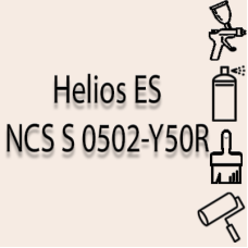 NCS S 0502-Y50R глянцева 1К швидкосохнуча антикорозійна емаль Helios ES - 1л