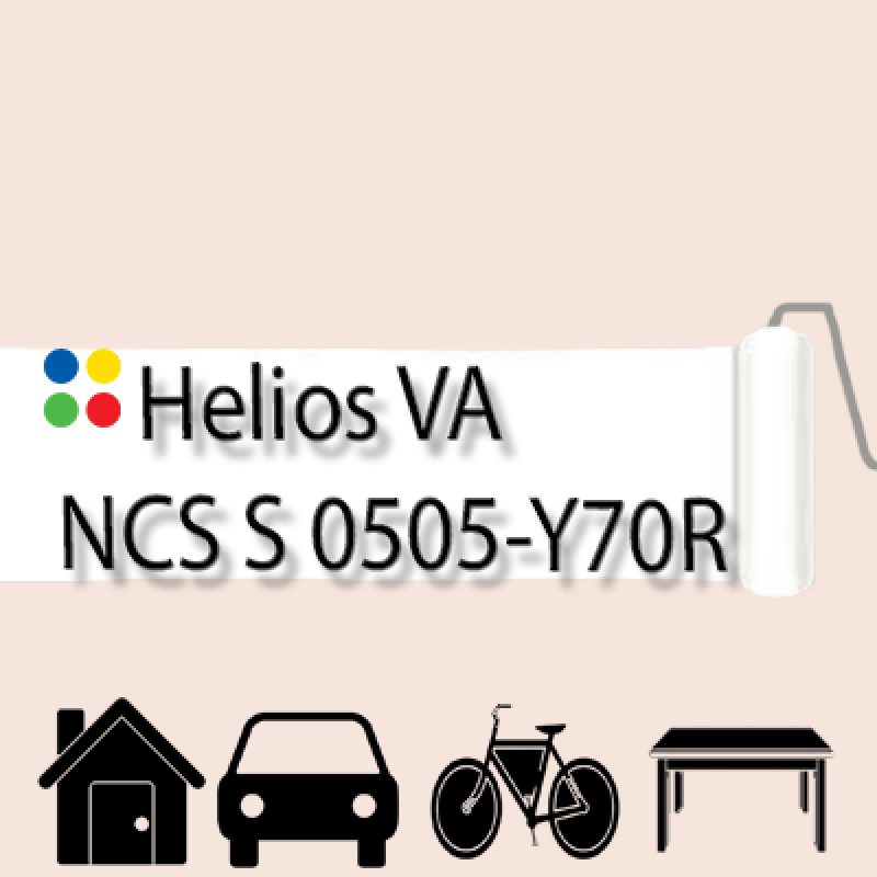 NCS S 0505-Y70R антикорозійна глянцева грунт-емаль (вініл-акрилова) HELIOS VA - 1л