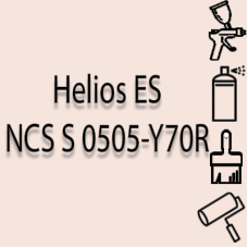 NCS S 0505-Y70R глянцева 1К швидкосохнуча антикорозійна емаль Helios ES - 1л