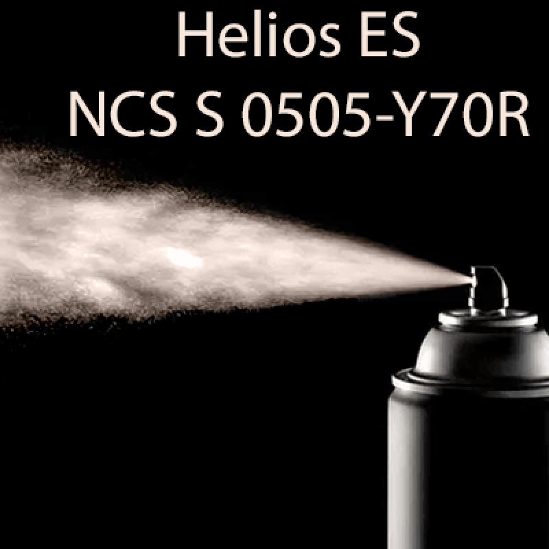 NCS S 0505-Y70R аерозольна глянцева 1К швидкосохнуча антикорозійна емаль Helios ES - 400мл NCS S 0505-Y70R аерозольна глянцева 1К швидкосохнуча антикорозійна емаль Helios ES - 400мл