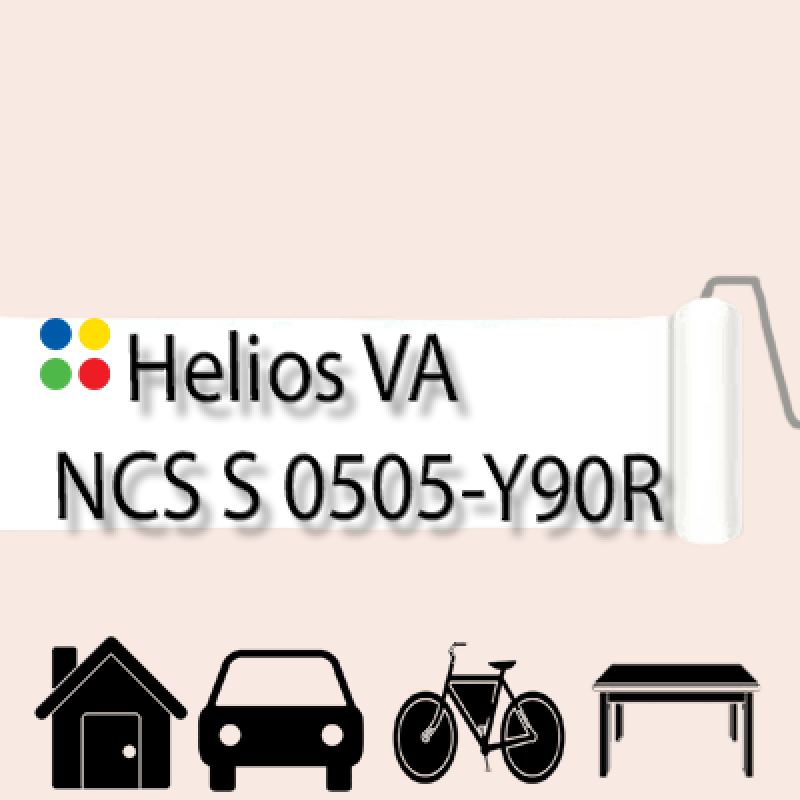 NCS S 0505-Y90R антикорозійна глянцева грунт-емаль (вініл-акрилова) HELIOS VA - 1л