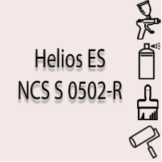 NCS S 0502-R глянцева 1К швидкосохнуча антикорозійна емаль Helios ES - 1л
