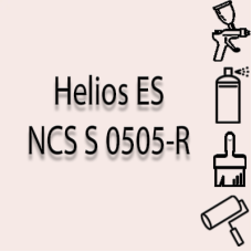 NCS S 0505-R глянцева 1К швидкосохнуча антикорозійна емаль Helios ES - 1л
