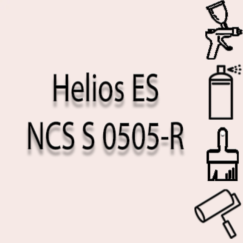 NCS S 0505-R глянцева 1К швидкосохнуча антикорозійна емаль Helios ES - 1л NCS S 0505-R глянцева 1К швидкосохнуча антикорозійна емаль Helios ES - 1л