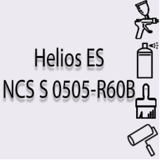 NCS S 0505-R60B глянцева 1К швидкосохнуча антикорозійна емаль Helios ES - 1л