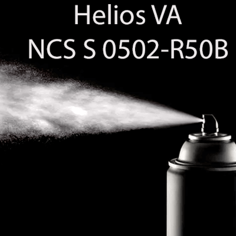 NCS S 0502-R50B аерозольна антикорозійна глянцева грунт-емаль (вініл-акрилова) HELIOS VA - 400мл