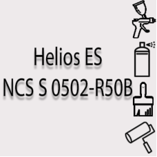 NCS S 0502-R50B глянцева 1К швидкосохнуча антикорозійна емаль Helios ES - 1л