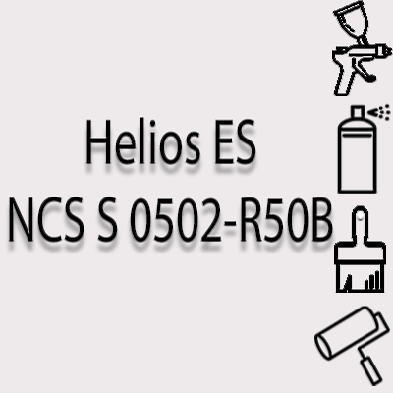 NCS S 0502-R50B глянцева 1К швидкосохнуча антикорозійна емаль Helios ES - 1л NCS S 0502-R50B глянцева 1К швидкосохнуча антикорозійна емаль Helios ES - 1л