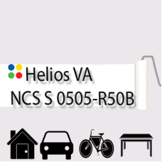 NCS S 0505-R50B антикорозійна глянцева грунт-емаль (вініл-акрилова) HELIOS VA - 1л