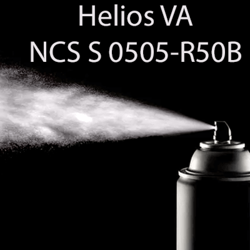 NCS S 0505-R50B аерозольна антикорозійна глянцева грунт-емаль (вініл-акрилова) HELIOS VA - 400мл