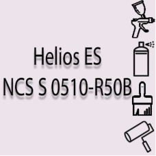 NCS S 0510-R50B глянцева 1К швидкосохнуча антикорозійна емаль Helios ES - 1л