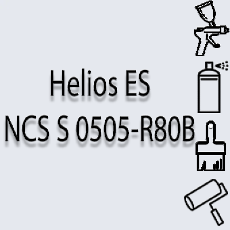 NCS S 0505-R80B глянцева 1К швидкосохнуча антикорозійна емаль Helios ES - 1л NCS S 0505-R80B глянцева 1К швидкосохнуча антикорозійна емаль Helios ES - 1л