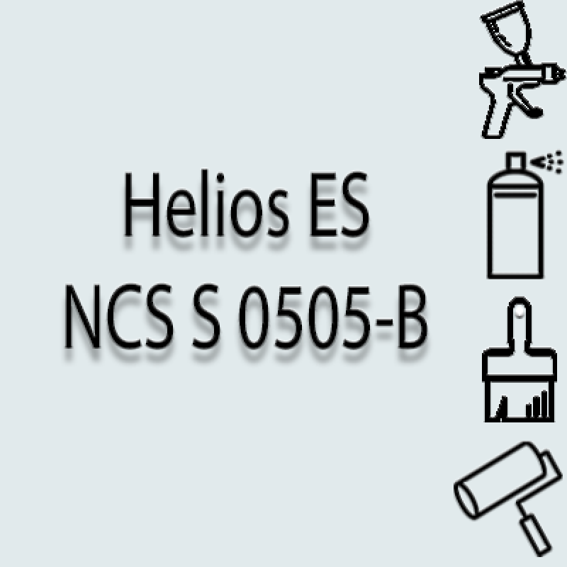 NCS S 0505-B глянцева 1К швидкосохнуча антикорозійна емаль Helios ES - 1л NCS S 0505-B глянцева 1К швидкосохнуча антикорозійна емаль Helios ES - 1л