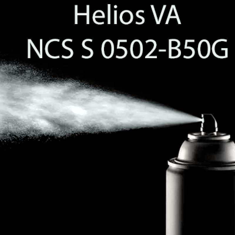 NCS S 0502-B50G аерозольна антикорозійна глянцева грунт-емаль (вініл-акрилова) HELIOS VA - 400мл