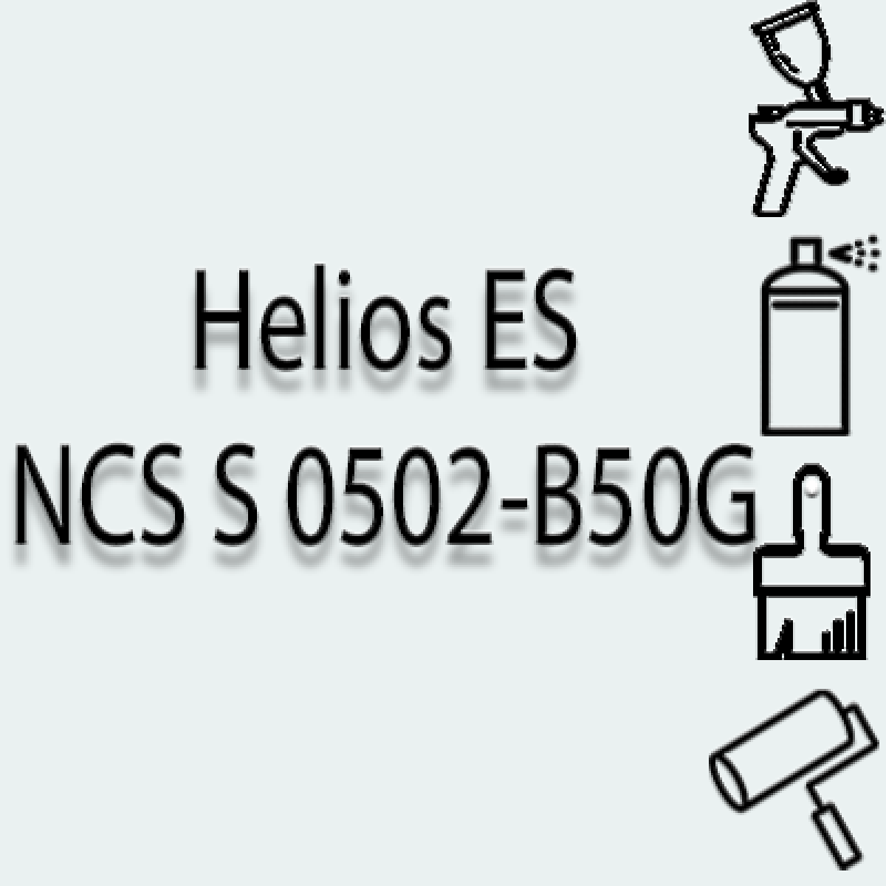 NCS S 0502-B50G глянцева 1К швидкосохнуча антикорозійна емаль Helios ES - 1л NCS S 0502-B50G глянцева 1К швидкосохнуча антикорозійна емаль Helios ES - 1л