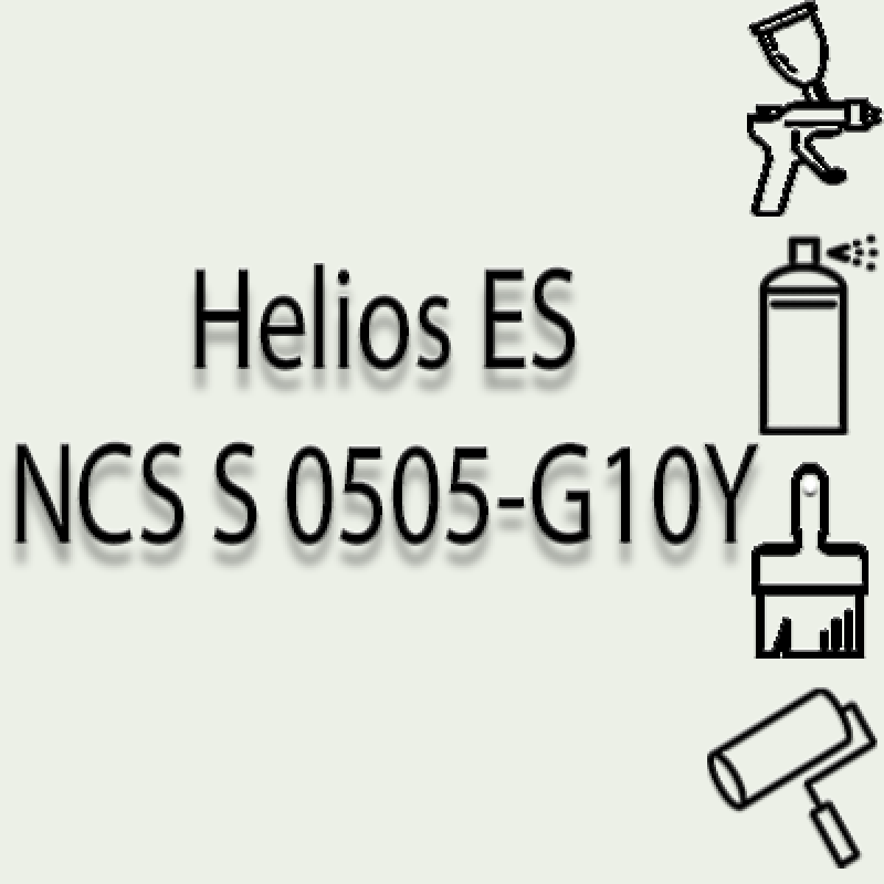 NCS S 0505-G10Y глянцева 1К швидкосохнуча антикорозійна емаль Helios ES - 1л NCS S 0505-G10Y глянцева 1К швидкосохнуча антикорозійна емаль Helios ES - 1л