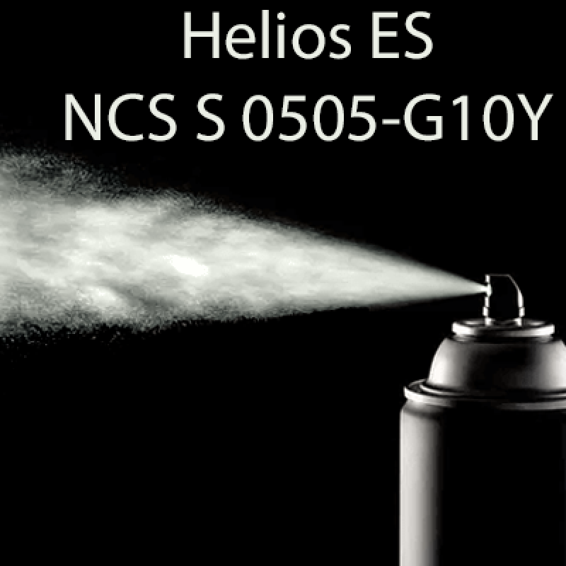 NCS S 0505-G10Y аерозольна глянцева 1К швидкосохнуча антикорозійна емаль Helios ES - 400мл NCS S 0505-G10Y аерозольна глянцева 1К швидкосохнуча антикорозійна емаль Helios ES - 400мл