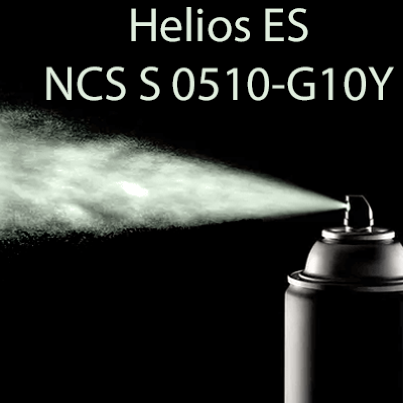 NCS S 0510-G10Y аерозольна глянцева 1К швидкосохнуча антикорозійна емаль Helios ES - 400мл NCS S 0510-G10Y аерозольна глянцева 1К швидкосохнуча антикорозійна емаль Helios ES - 400мл