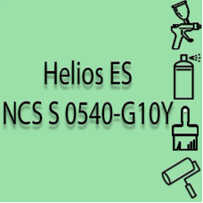 NCS S 0540-G10Y глянцева 1К швидкосохнуча антикорозійна емаль Helios ES - 1л