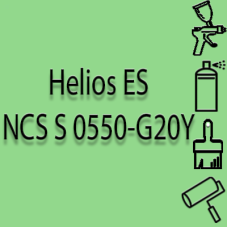 NCS S 0550-G20Y глянцева 1К швидкосохнуча антикорозійна емаль Helios ES - 1л