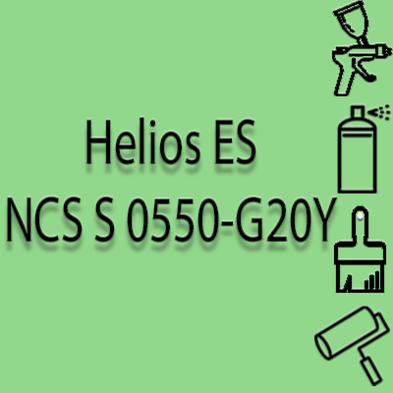 NCS S 0550-G20Y глянцева 1К швидкосохнуча антикорозійна емаль Helios ES - 1л NCS S 0550-G20Y глянцева 1К швидкосохнуча антикорозійна емаль Helios ES - 1л