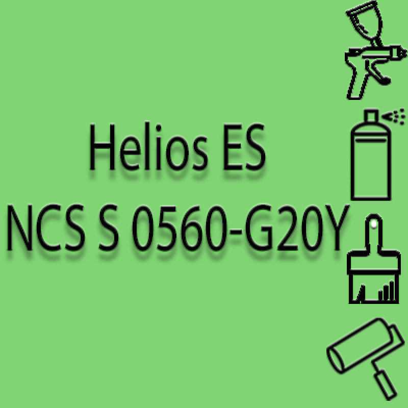 NCS S 0560-G20Y глянцева 1К швидкосохнуча антикорозійна емаль Helios ES - 1л NCS S 0560-G20Y глянцева 1К швидкосохнуча антикорозійна емаль Helios ES - 1л